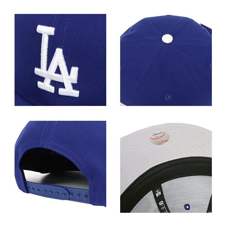 Кепка Snapback New Era Los Angeles Dodgers 9FIFTY, Мужская бейсболка, Dodger Blue [Параллельный импорт]