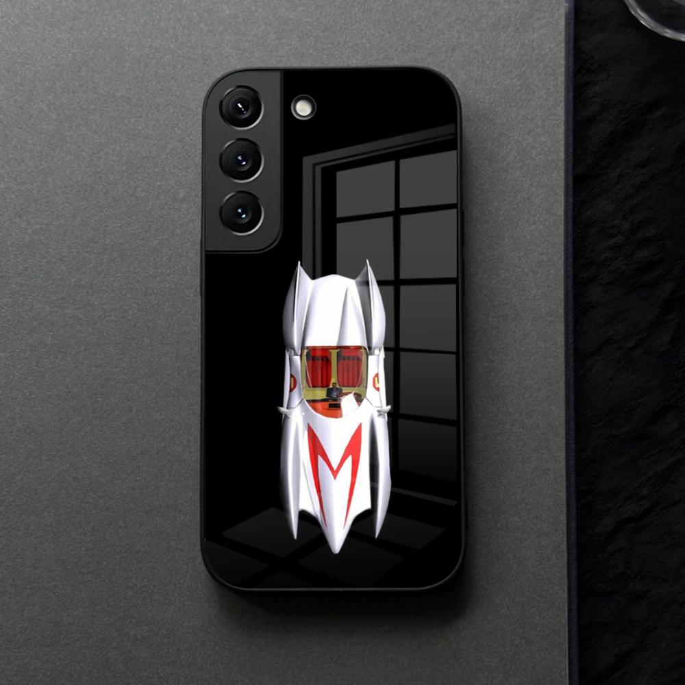 Чехол для телефона Anime Speed Racer Mach FIVE Стекло Для Samsung Galaxy S21 S26 S25 S22 S20 S24 S23 Ultra Fe Plus A16 A34 A54 A24 A53 Co