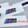 BAUVK1 3D BMW M Logo Stickers Rear Trunk Badge Fender Side Emblem For E36 E46 E39 E60 F20 E90 E91 X5 E53 E87 E34 M E60 Car Accessories