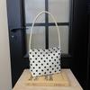 Niche Polka Dot Bag Women's New Versatile Shoulder Underarm Bag Going Out To Work Small Bag