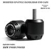 BMW F900R/F900XR Aluminum Handlebar Grips with Weighted Balance End Caps