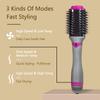 1200W Hair Dryer 2 In 1 Hot Air Brush One Step Styler Volumizer Hair Comb Roller Electric Ion Blow Dryer Brush Hair Straightener Curler