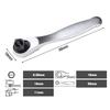 Small Mini 72 Teeth Hand Wrench Repair Tools 1/4" Drive Socket spanner