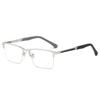 Multifocal Progressive Reading Glasses Office Computer Anti Blue Light Eyeglasses with Presbyopic Lens Eyewears Metal Frame