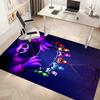 Smiling Critters2 Printed Absorbent Washable Carpet, Non-Slip Bathroom Mats, Kitchen Rugs, Yoga Mat,Living Room Entrance, Camping Picnic Rugs