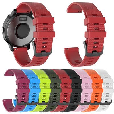 Большой силиконовый сменный спортивный ремешок Ramidos для часов Vivoactive 3