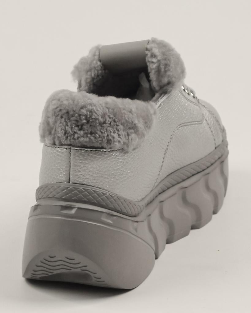 Кроссовки зимние Tucino 6133 36 серые кожа