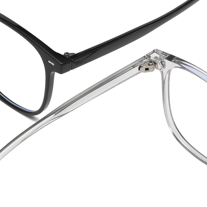 66021 Новые очки с квадратной оправой, защищающие от синего света, 2024, модные высококачественные простые и универсальные плоские очки
