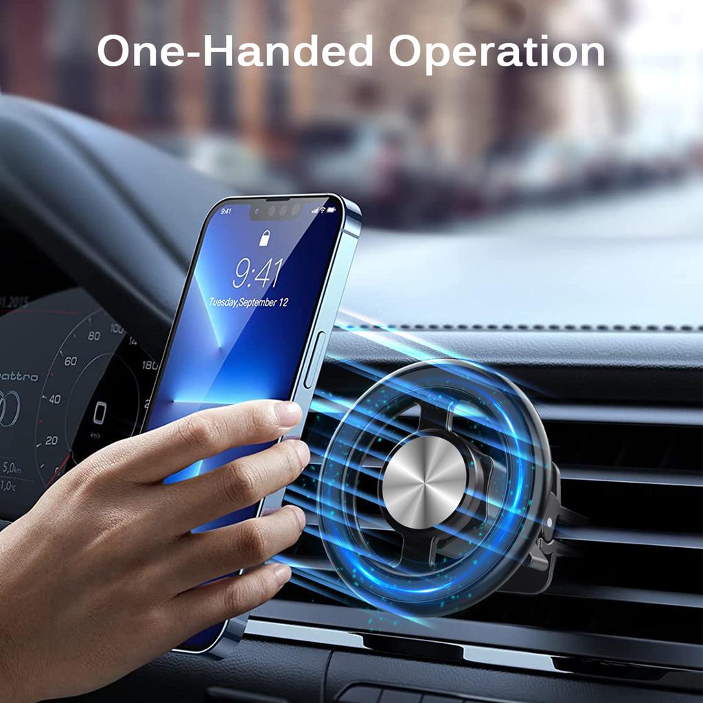 XWJ-153A Car Air Outlet Cell Phone Holder Magnetic Phone Navigation Stand