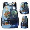 Anime cartoon ninja turtles backpack children's schoolbag primary school backpack wear-resistant digital printing backpack