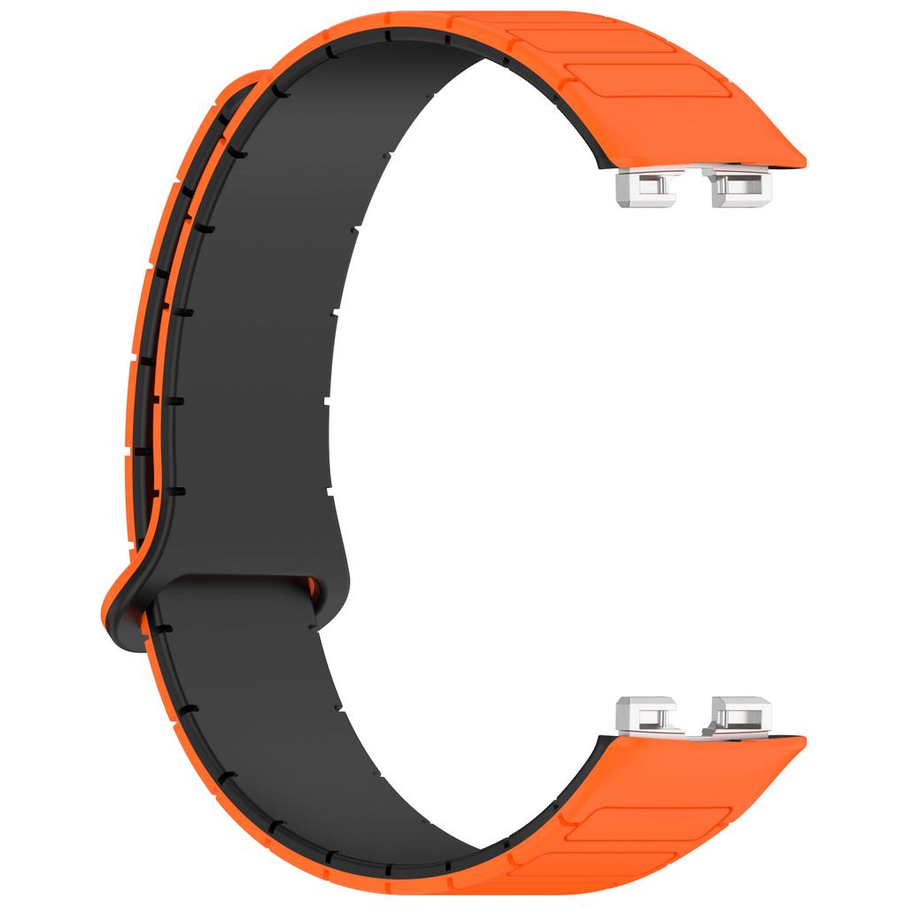 Silicone Watch Band for Huawei Band 10 NFC/10/9 NFC/9/8 NFC/8 Replacement Magnetic Wrist Strap
