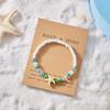 Simple Handmade Braided Shell Bracelets for Women Bohemian Starfish Turtle Adjustable Bracelets Friendship Beach Holiday Jewelry