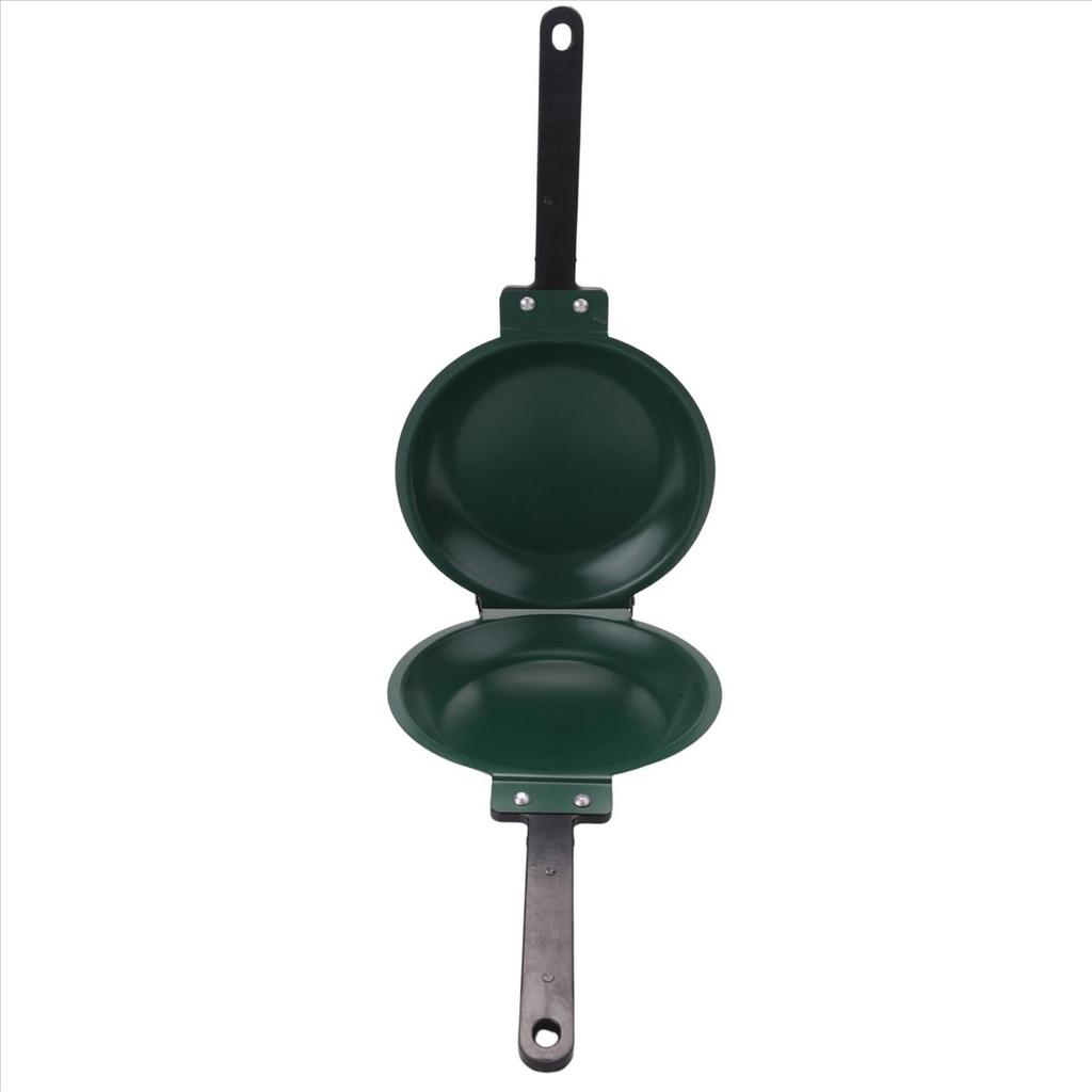 BHBL DIY Non-Stick Pan, Double-Sided Frying Pan Frying Pan Breakfast Pan, Gas and Induction Cooker Universal