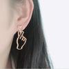 Lovely Heart-shaped Hearts Earring Refill Popular Girls Heart Earring