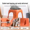 CHAHUA Stackable Thickened Plastic Stool