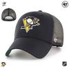 47 Brand Adjustable Cap - BRANSON Pittsburgh Penguins Noir