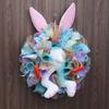 Easter Bunny Pendant Door Hanging Garland Party Decoration Props