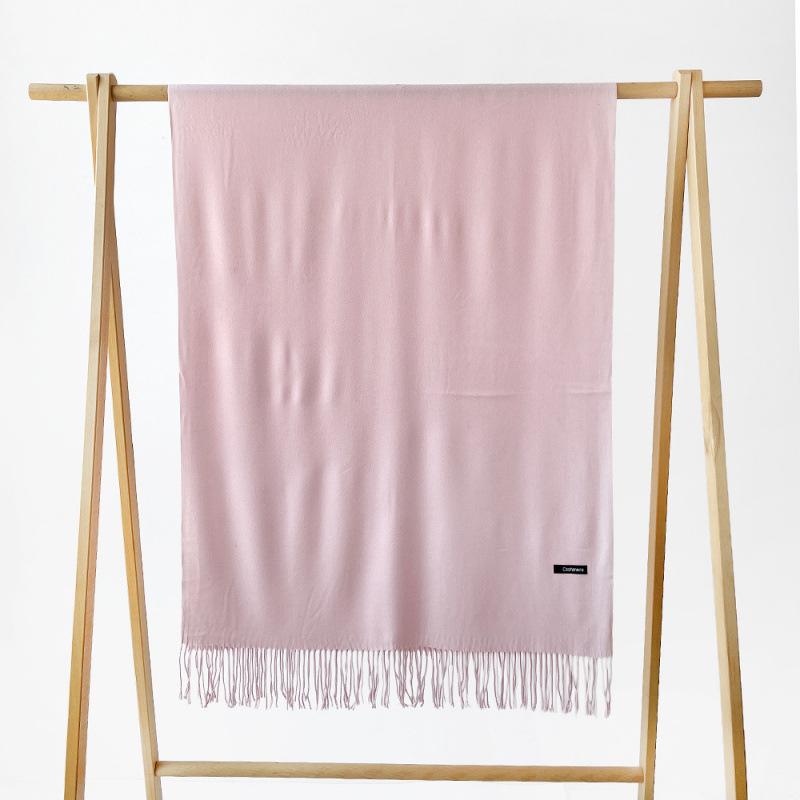 Wholesale autumn and winter warm scarf cashmere solid color gift scarf shawl new imitation cashmere scarf women