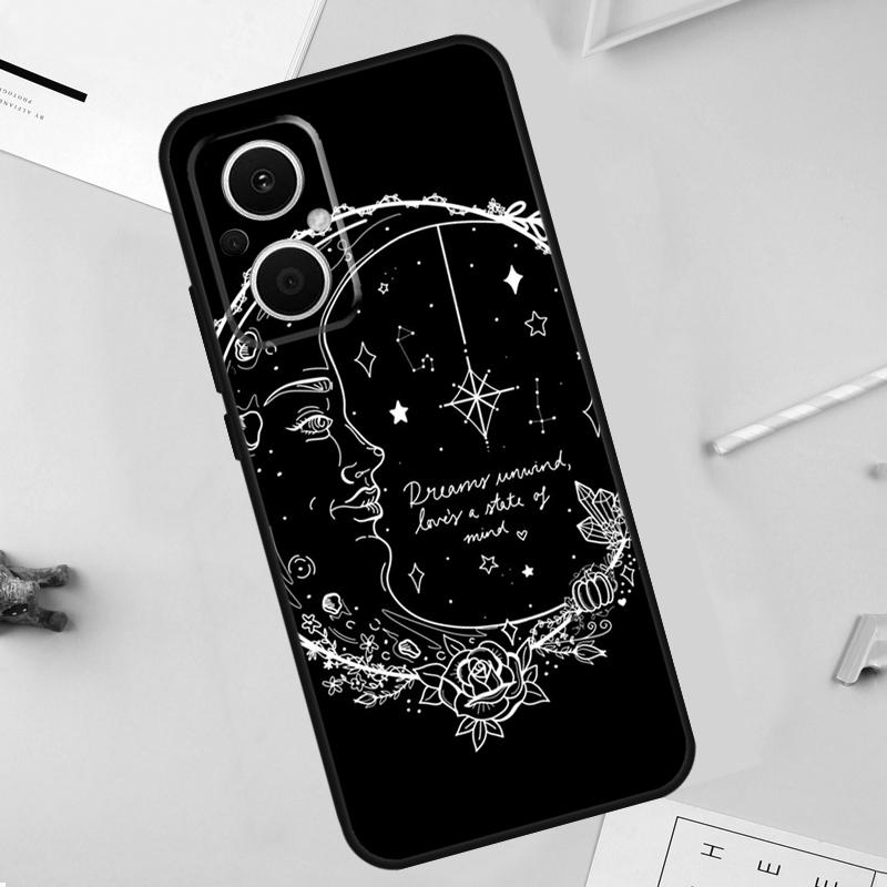 Чехол Tarot Moon для OPPO Reno 10 11 12 13 14 Pro 7 8 Lite 8T 11F 12F 13F 14F OPPO Find X8 X5 X6 X9 Pro