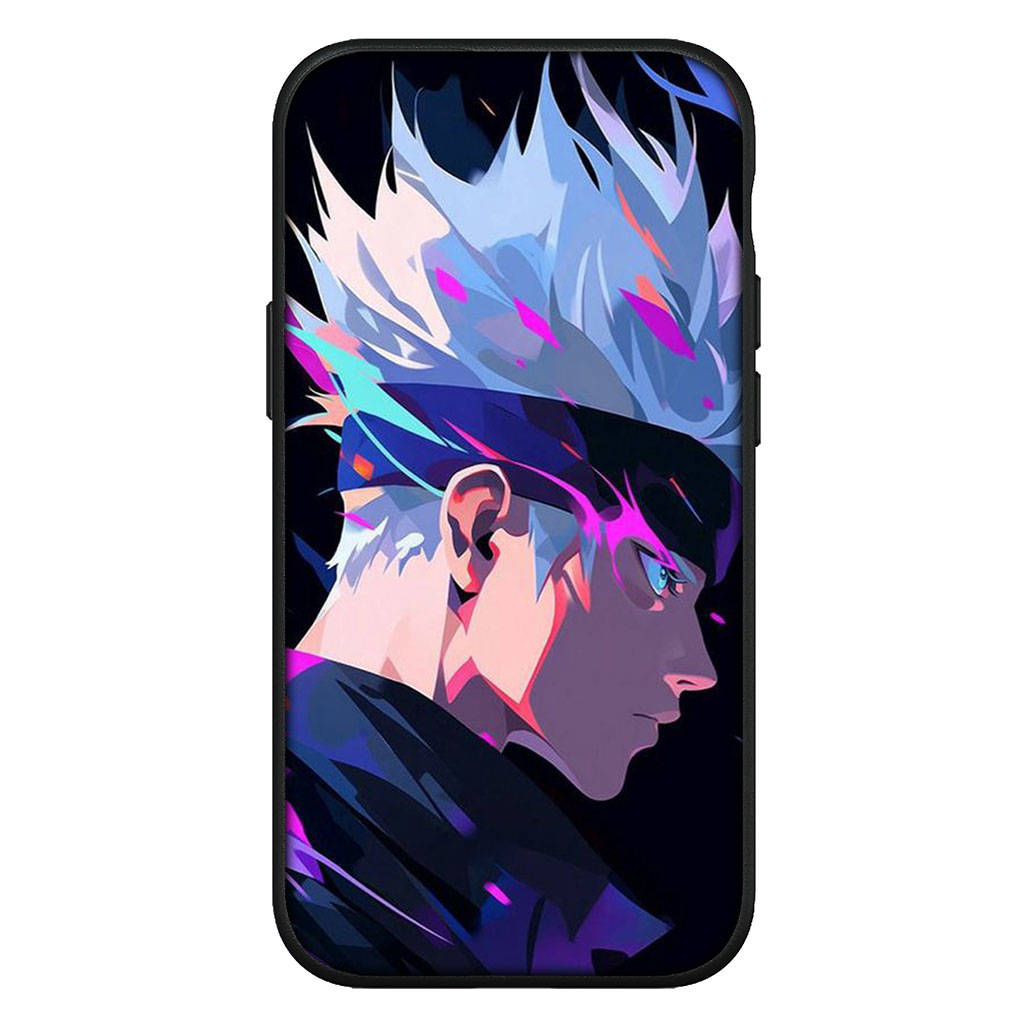 Для iPhone 16 15 Xiaomi Redmi Note 14 13 12 11 Pro Max X 8 16e Samsung Galaxy S25 S24 S23 Moto OPPO Huawei Jujutsu Gojo Satoru Kaisen аниме-чехол для телефона