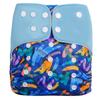 Reusable Washable Training Pants Toddlers Breathable Leak-Proof Diaper Cover With Waterproof Crotch Adjustable Size