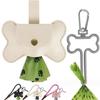 Pet Poop Bag Dispenser Convenient Dog Poop Pickup Bag Organizer Compact Pet Waste Bag