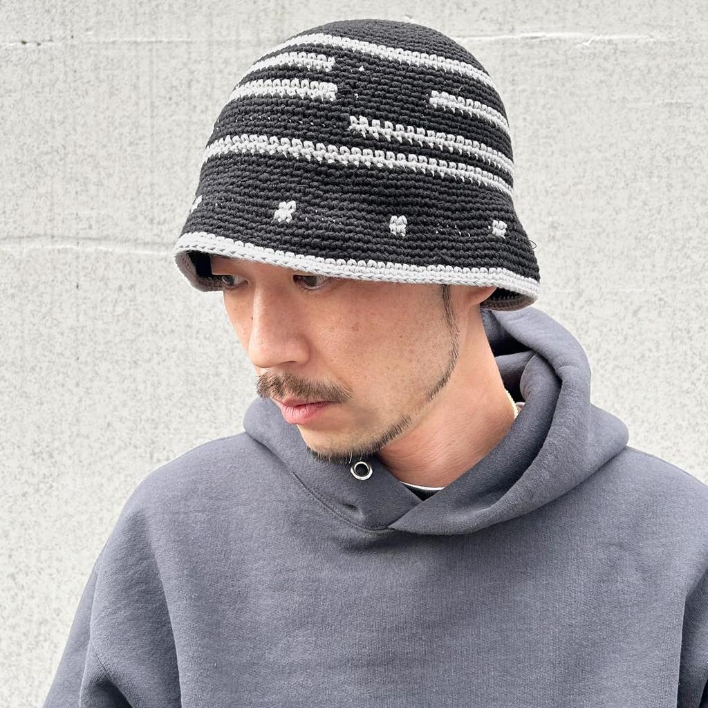 Базовая Энчи Вязаная Крючком Панама Ручная Работа Один Размер Подходит Бежевая Шляпа, Складная, Моющаяся, Вязаная, Согласованная по Цвету, Повседневная, Всесезонная, Все, Мужская и Женская,