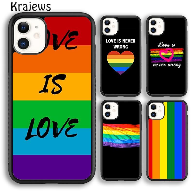 RAINBOW FLAG GAY LESBIAN PRIDE LGBT Phone Case Cover For iPhone 17 Air 16 15 14 plus 12 13 pro max