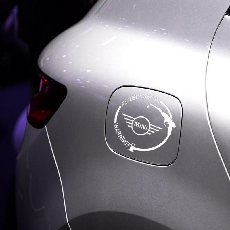 Виниловые светоотражающие наклейки на крышку бензобака с эмблемой автомобиля, аксессуары для Mini Cooper One S Clubman R50 R53 R56 R60 F55 F56 R57 R58 R59
