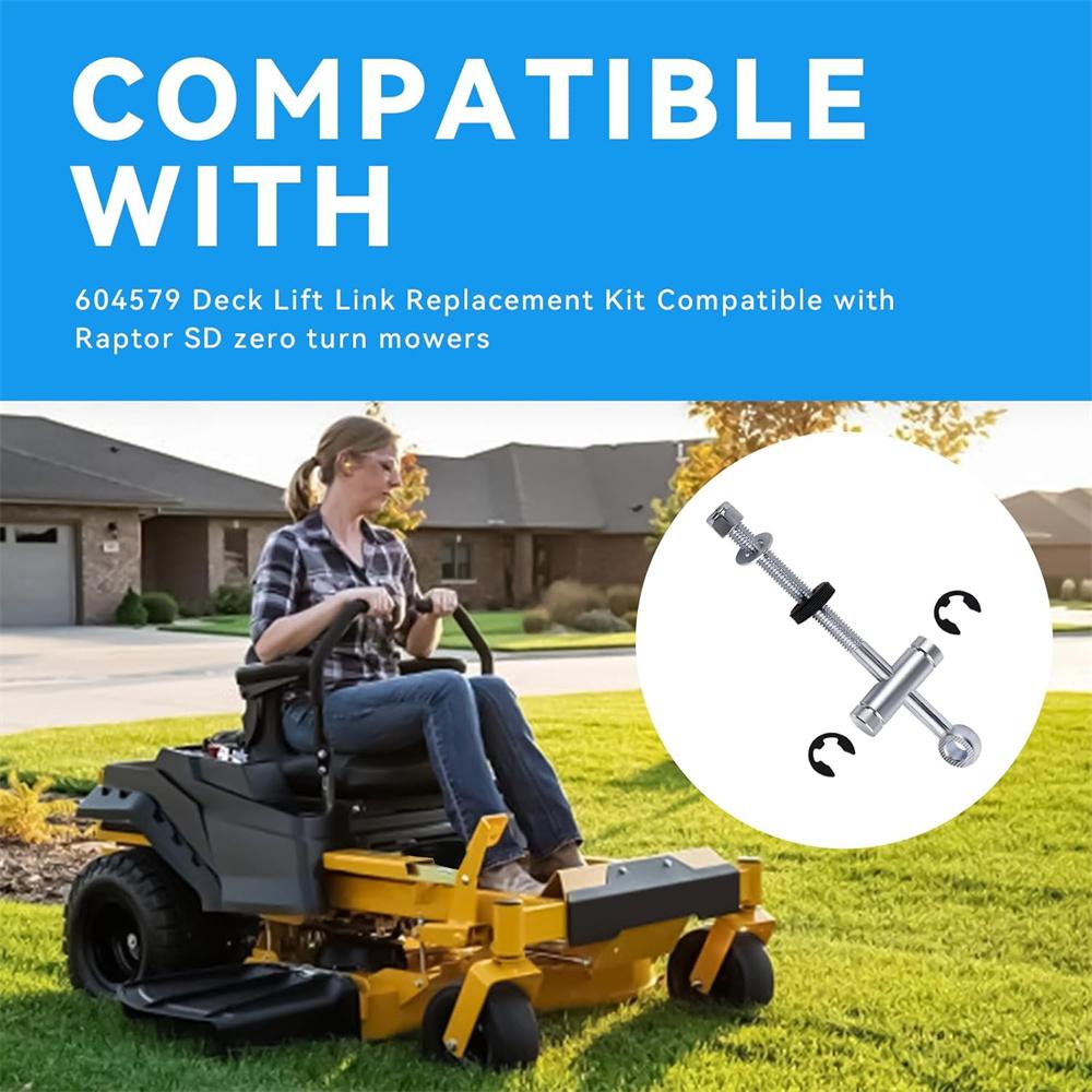 604579 Deck Lift Link Replacement Kit For Raptor SD Zero Turn Mowers