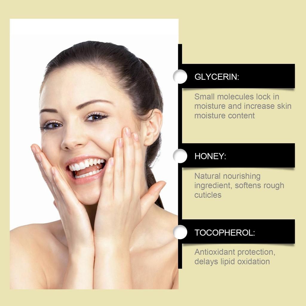 Honey Serum Oil Moisturizing Serum Oil Delicate Skin Texture Whole Body Moisturizing Care Oil Improves Dryness,30ml