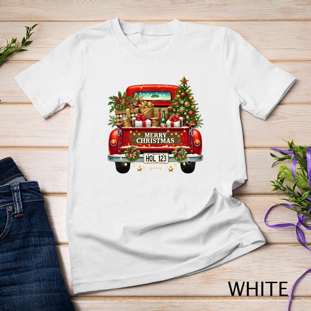 Vintage Truck -Christmas Cheer #4 Funny Christmas Shirt Unisex T-shirt