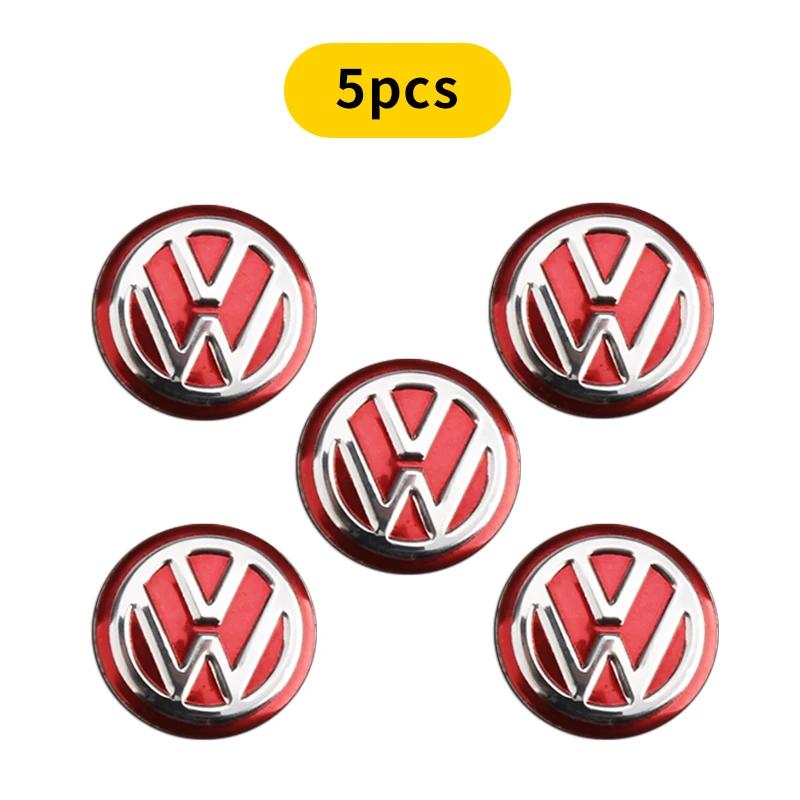 Car Goods 14MM Remote Car Key Stickers Emblem Accessories For Volkswagen Jetta MK5 MK6 Golf-4 5 6 7 Passat 3B7 601 171 B5 B6 B7