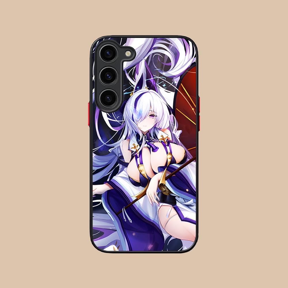 Силиконовый чехол для мобильного телефона Azur Lane Unzen для Samsung Galaxy S26 S25 S24 S23 S22 S21 Plus FE Ultra Цветная обложка
