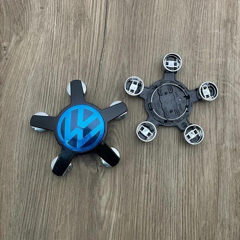 2026 Горячие Для Volkswagen VW 4 ШТ. Колпаки ступицы колеса Volkswagen VW с логотипом из пяти лучей 135 мм 4F0601165N/8R0601165 подходят для Pass