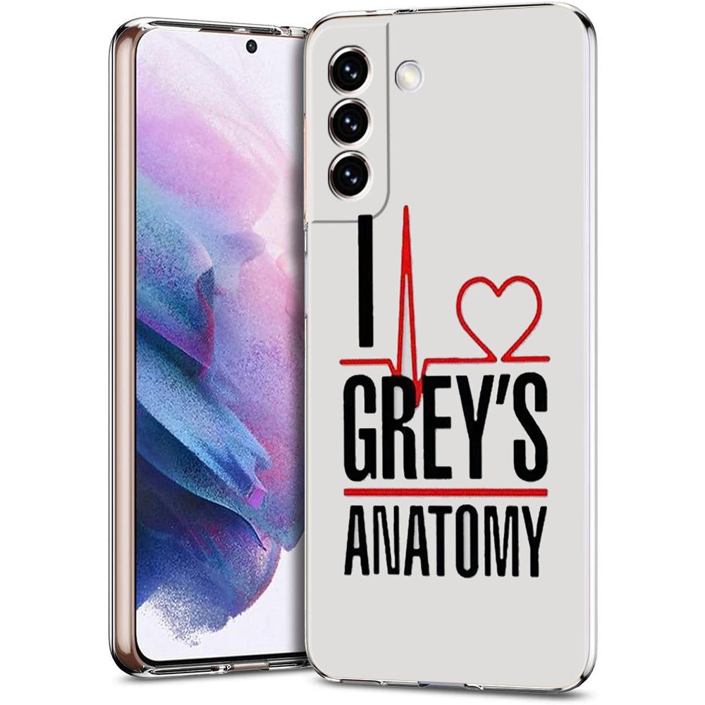 Чехол для телефона 'Анатомия Грей' 'Ты мой человек' для Samsung Galaxy S24 Ultra S23 FE S22 S20 S21 5G S10 S9 Plus S10E S8 Прозрачный чехол