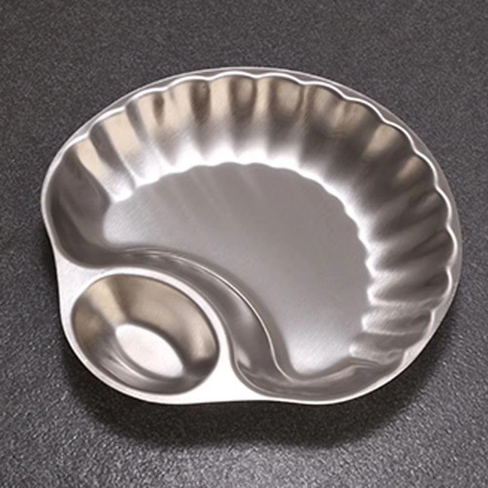 Shell Shape French Fries Plate Creative Shell Square Plate Home Storage