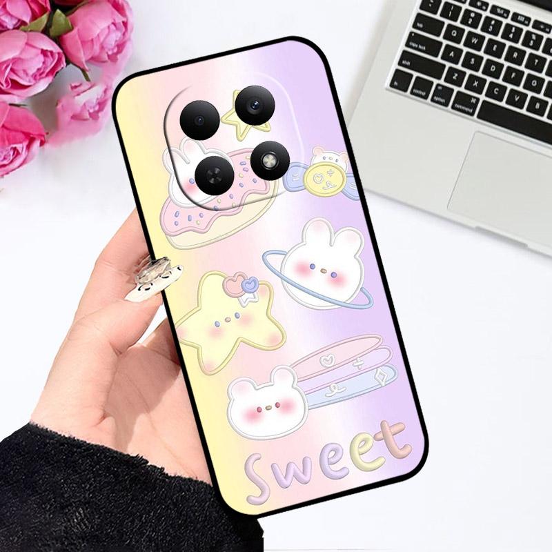 Для Xiaomi Redmi Note 15 4G 5G Чехол ТПУ Силикон Мягкий Чехол для Телефона Для Redmi Note15 Pro 4G Защита Камеры Мультяшный Capa Funda
