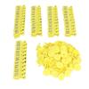 100PCS Livestock Ear Tag Thickened Plastic Convenient Identification Cattle Numbered Ear Label for