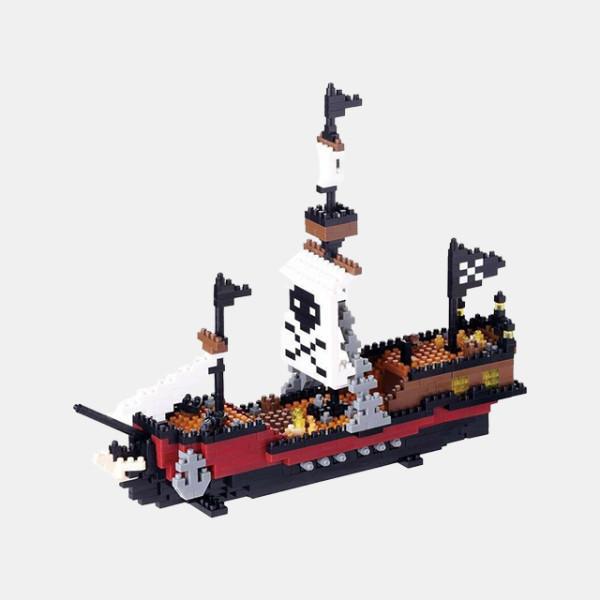 Nanoblock Pirate Ship, Korean Popular Bandai