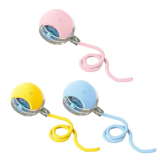 Интерактивная игрушка для кошек «катящийся мяч» с электроприводом, активируемая движением