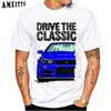 Футболка с изображением классического Skyline R34 для мужчин, с коротким рукавом, легенда JDM, дизайн автомобиля GTR, спортивная футболка H