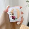 Милый золотой чехол для наушников с 26 буквами от A до Z для Airpods 4-го 3-го Pro 3 2 Ударопрочный чехол для Airpod 2 3 1 Защитный аксессуар