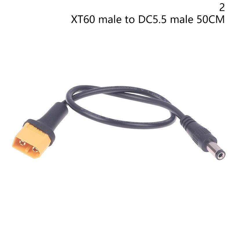 Xt60 гнездовой разъем для постоянного тока 5,5 * 2,1 мм соединительный кабель-адаптер для зарядного устройства Rc батареи