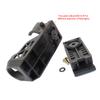 360° Rotating Tactical Flashlight Holster Lever Side Lock System Quick Unplug