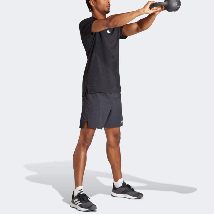 Adidas Designed For Training Hiit Heat.Rdy Solid Logo Training Shorts Men Shorts Black IS3732