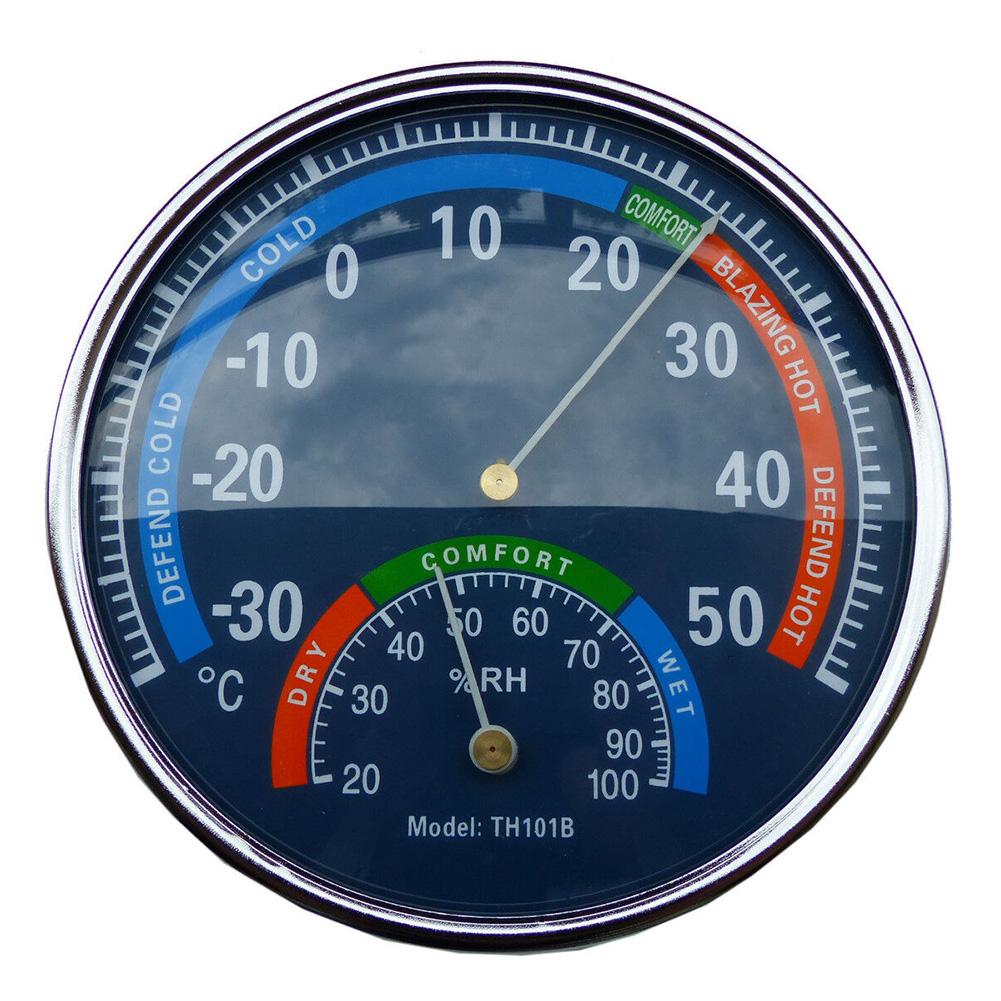 Indoor Hygrometer with Easy to Read Temperature and Humidity