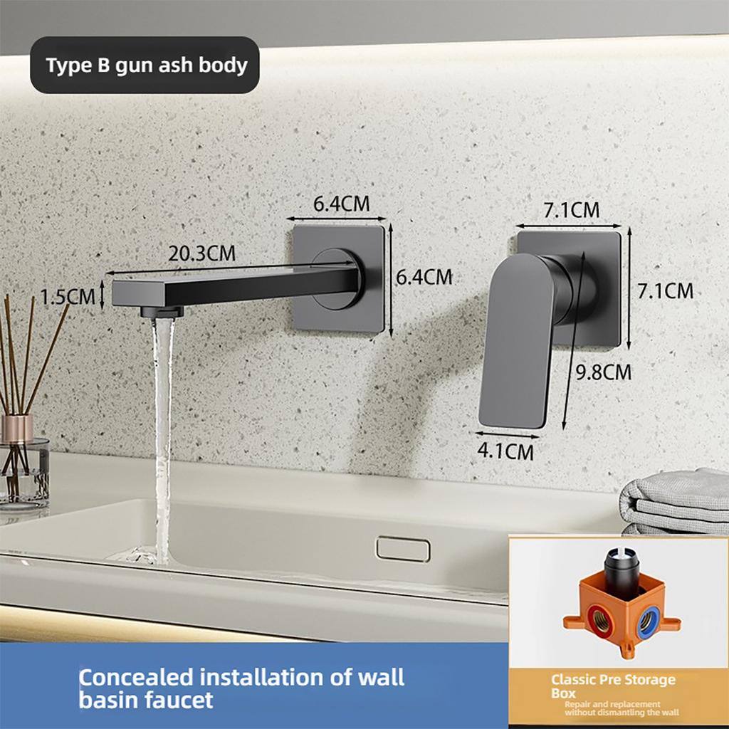 Латунный смеситель для ванной комнаты, смесители для душа, распределительный клапан, черный хром, скрытый двухфункциональный клапан для горячей и холодной воды, контрольный клапан