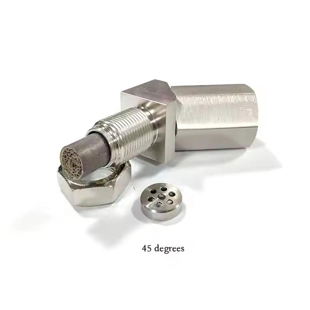 45 Degree O2 Oxygen Sensor Adapter Extension Connector Fitment For All Universal Vehicles M18X1 A3M0