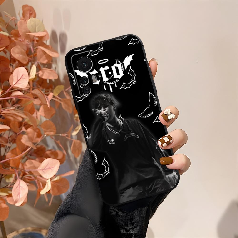C.R.O Crocraxker Rapper Phone Case Fundas For Xiaomi 15 14 12 Lite Pro 13 11t POCO X5 M6 M5 X6 X3 F5 F6 Pro Cover